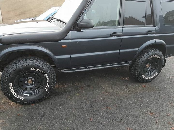 LAND ROVER DISCOVERY 1 ROCK AND TREE SLIDERS 