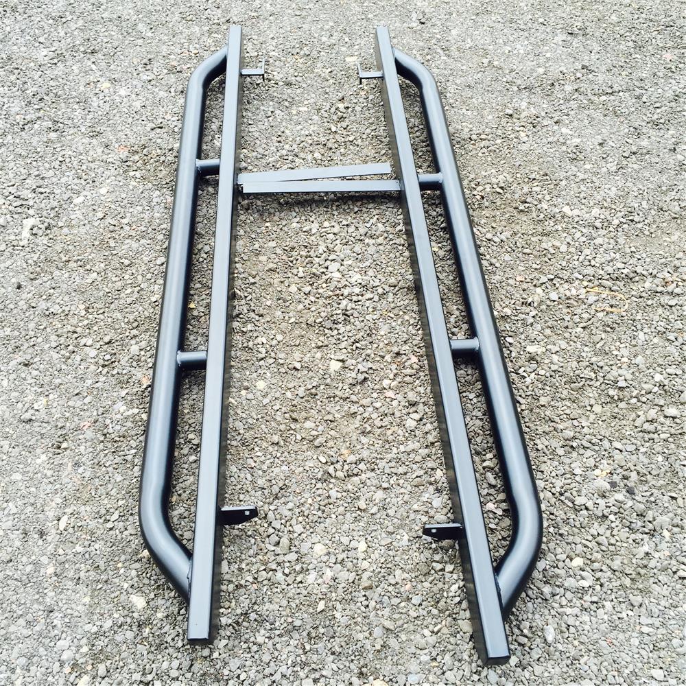 LAND ROVER DEFENDER 110 ROCK AND TREE SLIDERS 60MM TUBE 