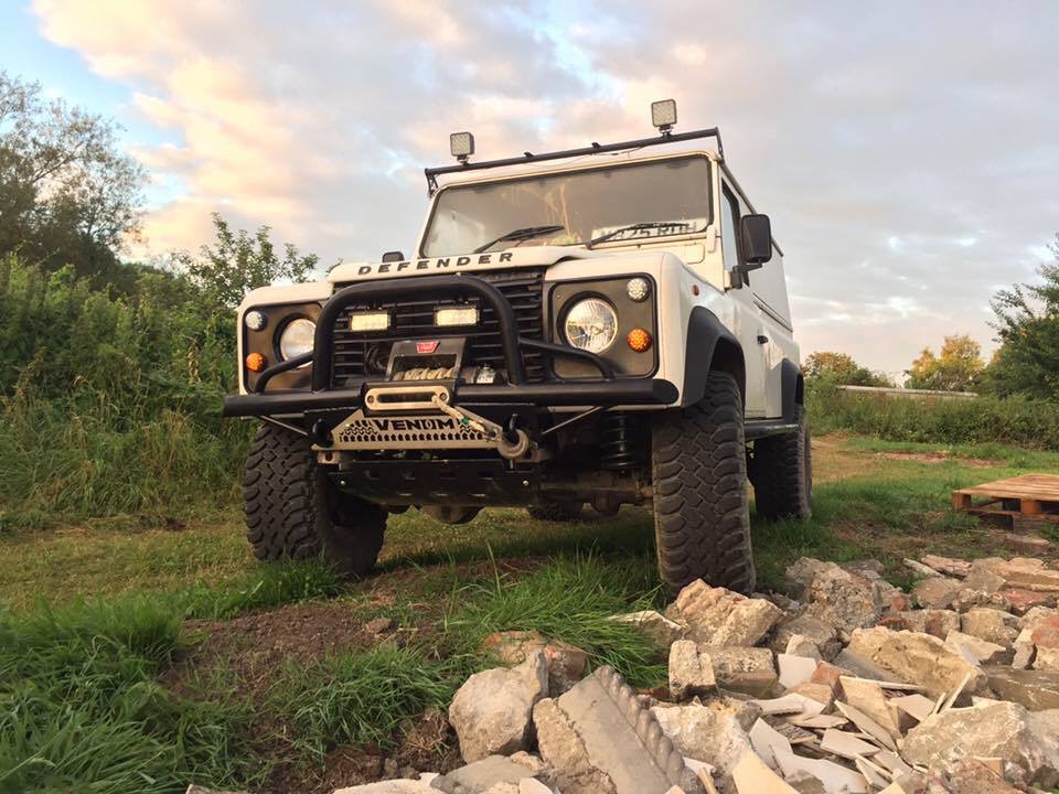 LANDROVER DEFENDER WINCH BUMPERS